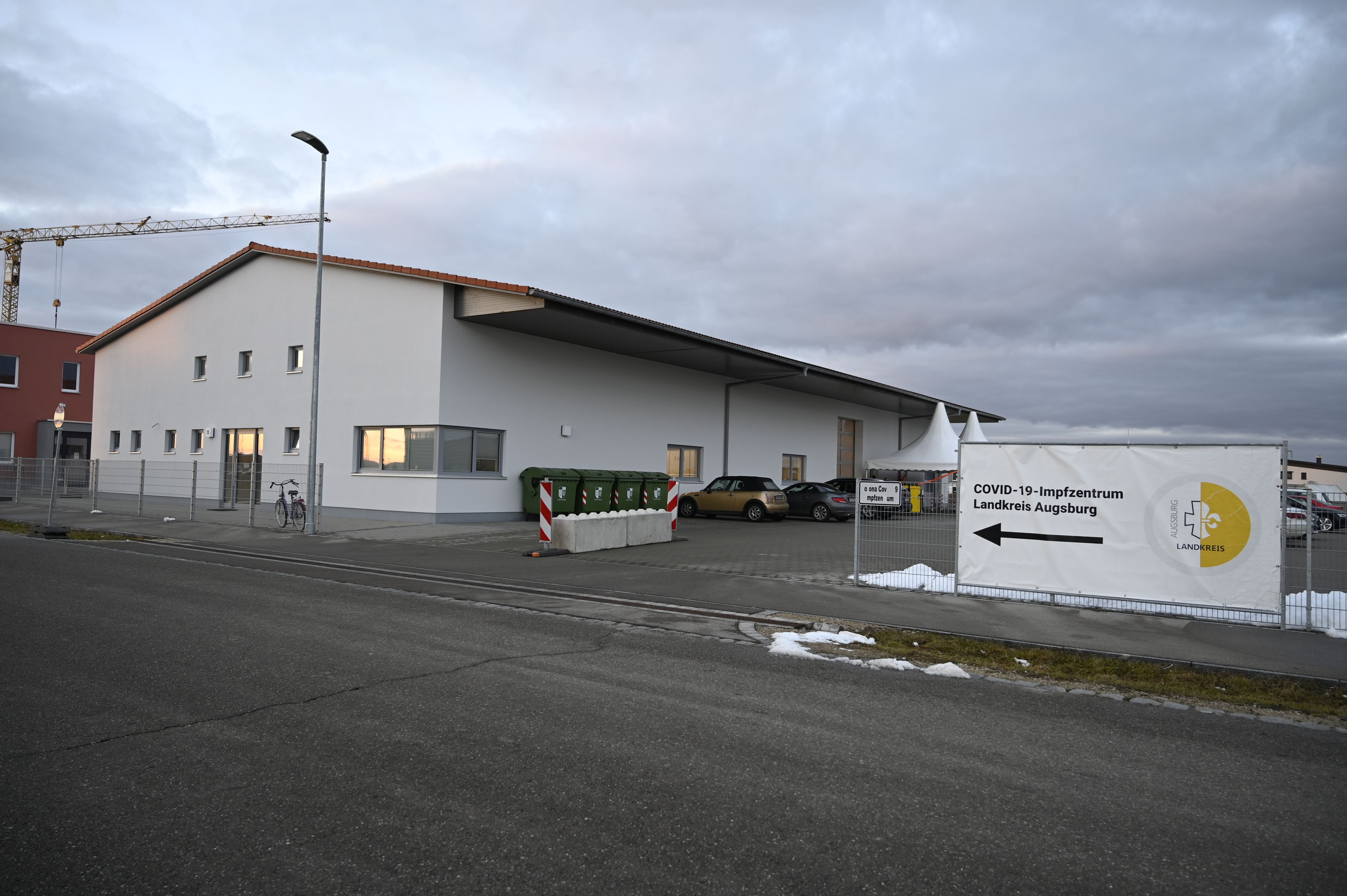 Das Impfzentrum in Gablingen-Siedlung ist wieder im Betrieb 